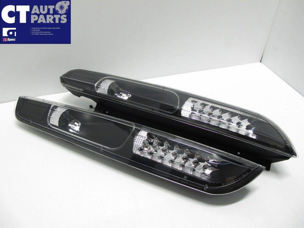 Black LED Tail Lights for 08-11 Ford Focus XR5 ZETEC-10013