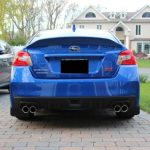 Rexpeed Style Duckbill Trunk Spoiler For MY14-19 Subaru WRX STI K7X WR Blue-12760