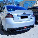 Rexpeed Style Duckbill ABS Trunk Spoiler For 14-19 Subaru WRX STI (G1U SILVER)-12731