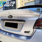 Rexpeed Style Duckbill ABS Trunk Spoiler For 14-19 Subaru WRX STI (G1U SILVER)-12827