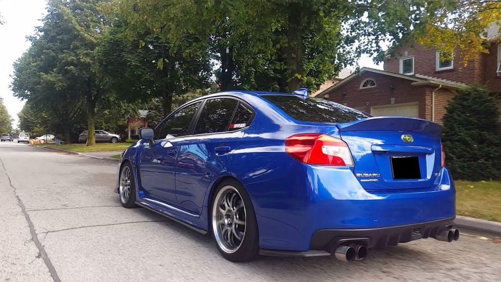 Rexpeed Style Duckbill Trunk Spoiler For MY14-19 Subaru WRX STI K7X WR Blue-12761