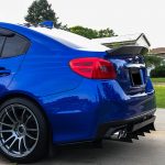 Rexpeed Style Duckbill Trunk Spoiler For MY14-19 Subaru WRX STI K7X WR Blue-10167