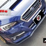 MY18 STI Style Front Bumper Lip Matte Black for 18-19 SUBARU LEVORG WAGON -10505