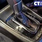 Dry Carbon Glossy Shift Trim Cover for 14-19 Subaru WRX LEVORG -0