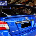 Dry Carbon Rear Trunk Trim Cover For 14-19 Subaru WRX STI V1 Premium-10564