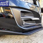 MY18 STI Style Front Bumper Lip Matte Black for 18-19 SUBARU LEVORG WAGON -0