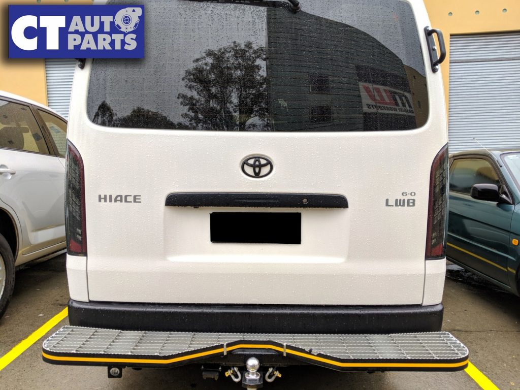 BLACK Edition Smoked Full LED Tail Lights Taillight 2004-2019 TOYOTA HIACE VAN -11195