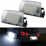 Xenon White 24 SMD LED License Plate Light for 08-17 Nissan Skyline GTR R35 VQ38-10777