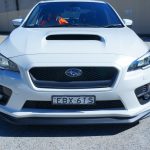 VARIS Style Front Bumper Lip for 2014-2017 SUBARU WRX STI V1 Premium Matte Black -11050