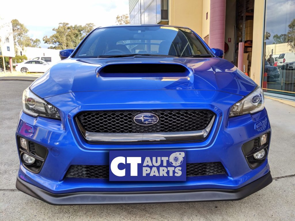 VARIS Style Front Bumper Lip for 2014-2017 SUBARU WRX STI V1 Premium Matte Black -10923