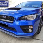 VARIS Style Front Bumper Lip for 2014-2017 SUBARU WRX STI V1 Premium Matte Black -10924