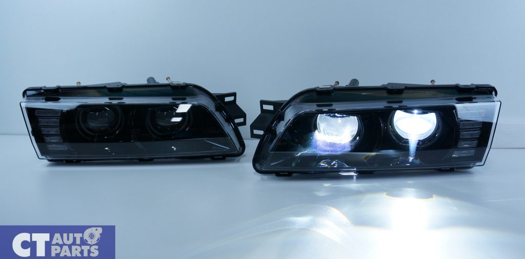 COPLUS Dual LED Projector Headlight for 89-94 Nissan Skyline R32 GTS-T GT-R RB25DET RB26DETT-0