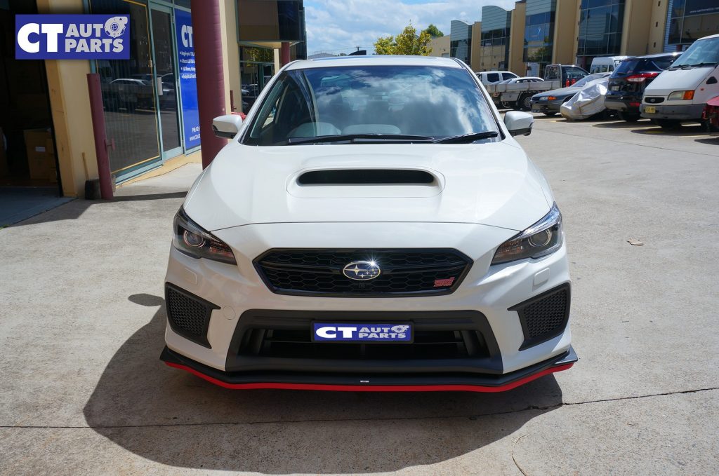 STI Style Front Lip Rubber Protector (RED) SUBARU WRX/STI 2014-2019-11032