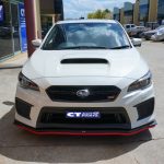 STI Style Front Lip Rubber Protector (RED) SUBARU WRX/STI 2014-2019-11032