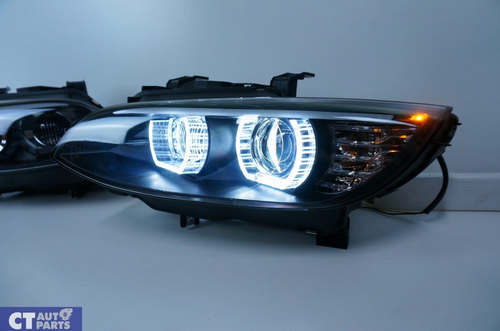 BMW M3 M4 Style LED DRL Projector Head Lights for 06-09 BMW E92 E93 Pre LCI 3 Series-0