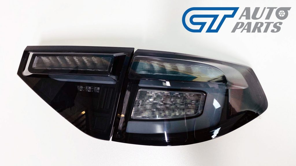 Black Edition 3D Dynamic Indicator LED Tail light for 08-13 Subaru Impreza WRX RS STI -12293