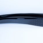 HONEYCOMB Carbon Fiber Gurney Flap For 14-19 Subaru WRX STI Trunk Spoiler-11420