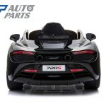 Licensed Mclaren 720S 12 Volt Painted Metallic Onyx Black Parent Remote Ride On CAR-11630