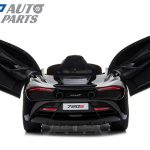 Licensed Mclaren 720S 12 Volt Painted Metallic Onyx Black Parent Remote Ride On CAR-11635