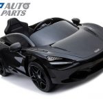 Licensed Mclaren 720S 12 Volt Painted Metallic Onyx Black Parent Remote Ride On CAR-11636