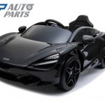 Licensed Mclaren 720S 12 Volt Painted Metallic Onyx Black Parent Remote Ride On CAR-11637