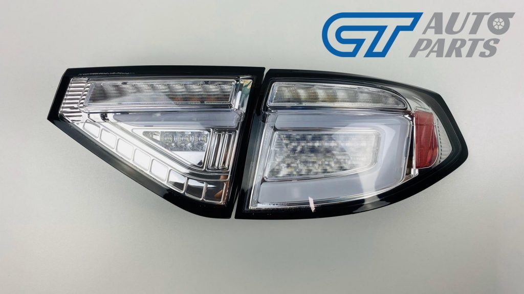 Clear LED 3D Dynamic Indicator Tail light for 08-13 Subaru Impreza WRX RS STI-12226