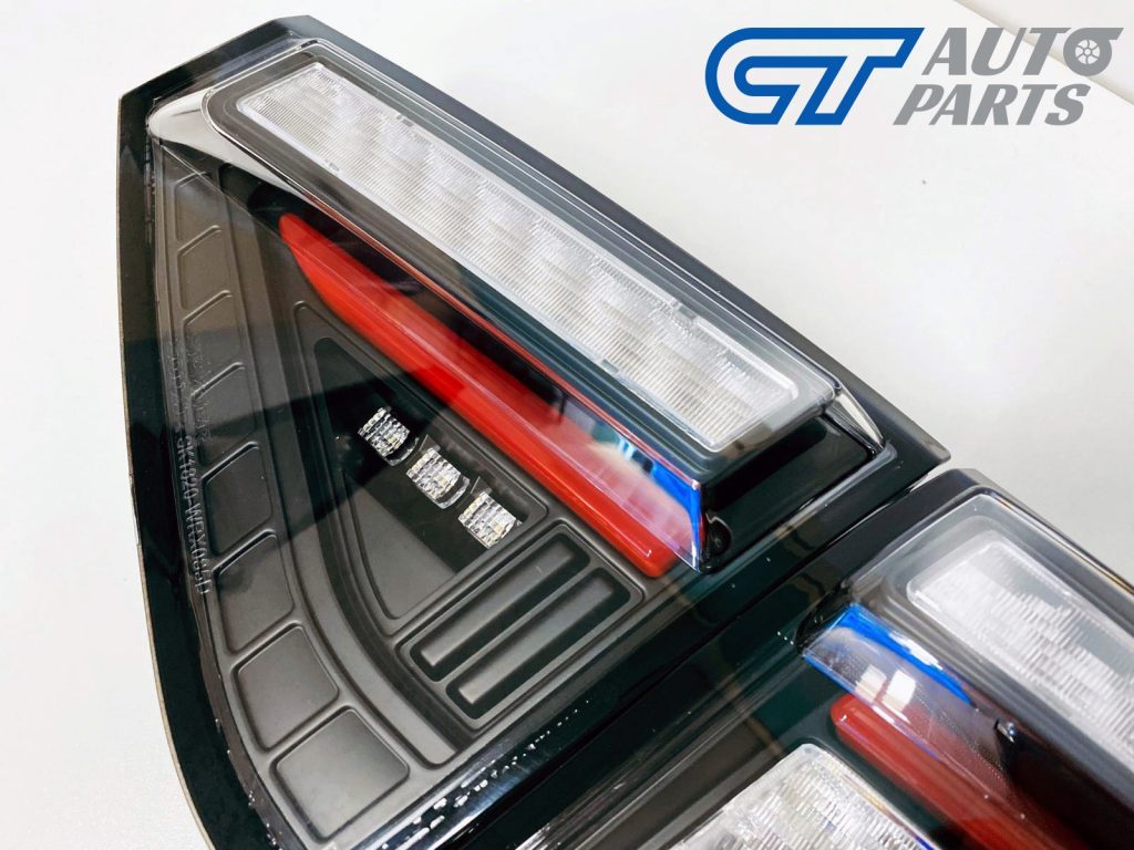 Black (Red Bar) LED Tail light Dynamic Signal for 08-13 Subaru Impreza WRX RS STI -12262