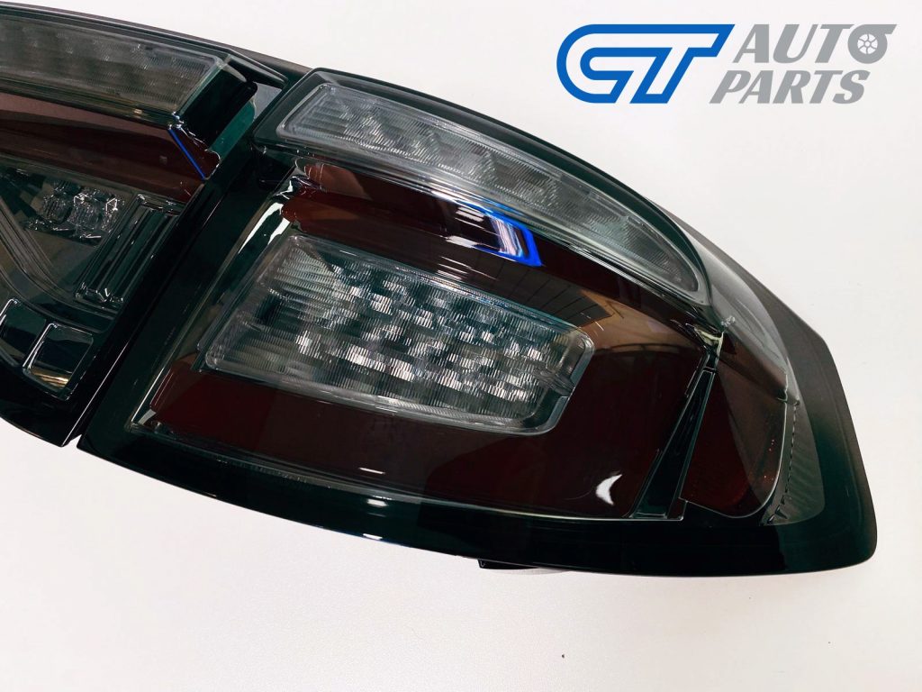 Smoke (Red Bar) LED Tail light Dynamic Signal for 08-13 Subaru Impreza WRX RS STI -12247