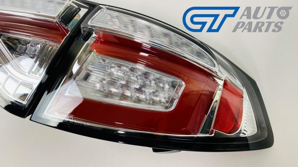 Clear (Red Bar) LED 3D Dynamic Indicator Tail light for 08-13 Subaru Impreza WRX RS STI-12234