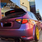 3D Dynamic Indicator Smoke LED Tail light for 08-13 Subaru Impreza WRX RS STI -12124