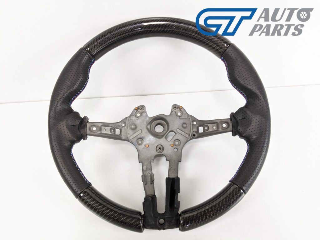 M Performance Style CARBON Leather Steering Wheel for BMW M3 M4 F80 F80 Competition Pure CS -12653