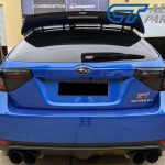 Black Edition R Dynamic Indicator LED Tail light for 08-13 Subaru Impreza WRX RS STI -12887