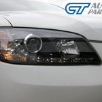 DRL LED Projector Head Lights for 10-13 Holden Commodore VE HSV SV6 SV8 S2-0