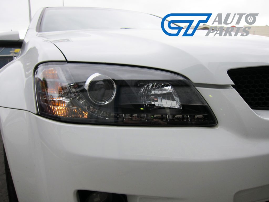 DRL LED Projector Head Lights for 10-13 Holden Commodore VE HSV SV6 SV8 S2-12208