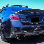 Rexpeed Style Duckbill Trunk Spoiler For MY14-19 Subaru WRX STI D4S Crystal Black Silica Pearl-12770