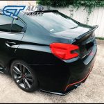 Rexpeed Style Duckbill Trunk Spoiler For MY14-19 Subaru WRX STI D4S Crystal Black Silica Pearl-12892