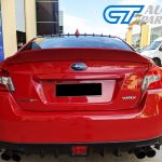 Rexpeed Style Duckbill ABS Trunk Spoiler For 14-19 Subaru WRX STI (C7P Lightning RED)-12904