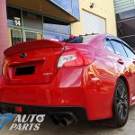 Rexpeed Style Duckbill ABS Trunk Spoiler For 14-19 Subaru WRX STI (C7P Lightning RED)-12907