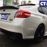 Rexpeed Style Duckbill Trunk Spoiler For MY14-19 Subaru WRX STI D4S Crystal Black Silica Pearl-12799