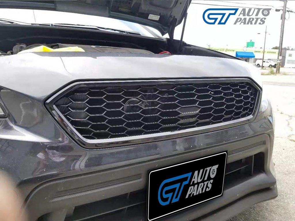 JDM-Style Badgeless Front Grille (ABS Gloss Black) for MY18-20 SUBARU WRX / STI-13156