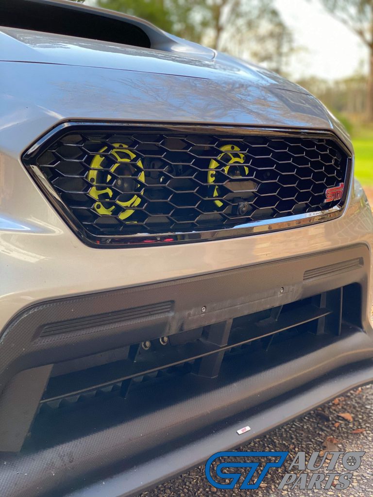 JDM-Style Badgeless Front Grille (ABS Gloss Black) for MY18-20 SUBARU WRX / STI-13955