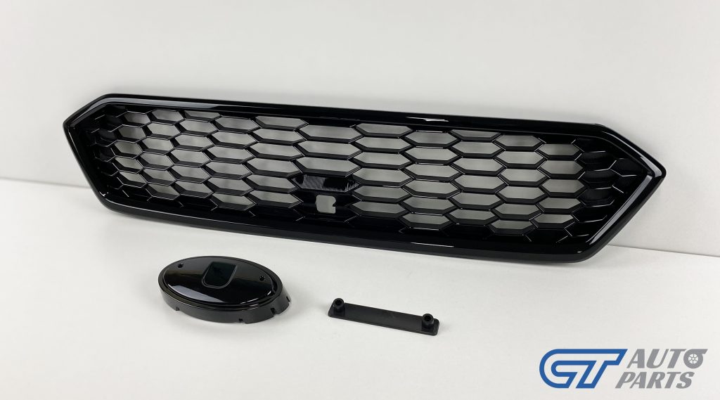JDM-Style Badgeless Front Grille (ABS Gloss Black) for MY18-20 SUBARU WRX / STI-13159