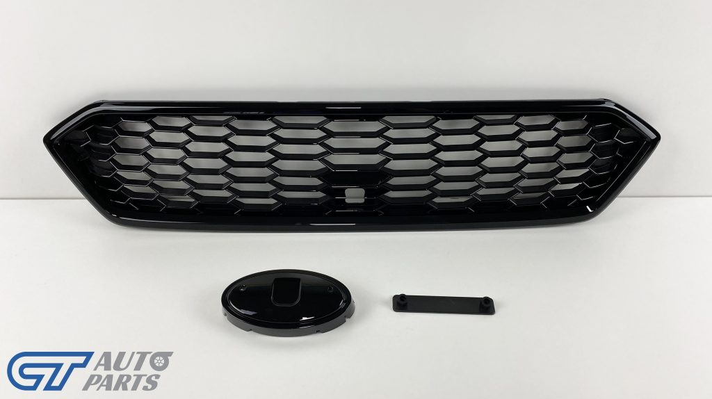 JDM-Style Badgeless Front Grille (ABS Gloss Black) for MY18-20 SUBARU WRX / STI-13160