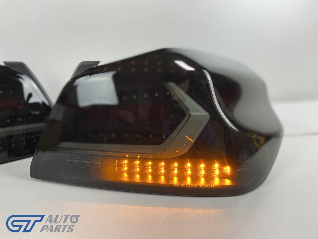 V5 Smoke Black Full LED Tail lights Dynamic Indicator for 2015-2020 Subaru WRX/ WRX STI VA-13207