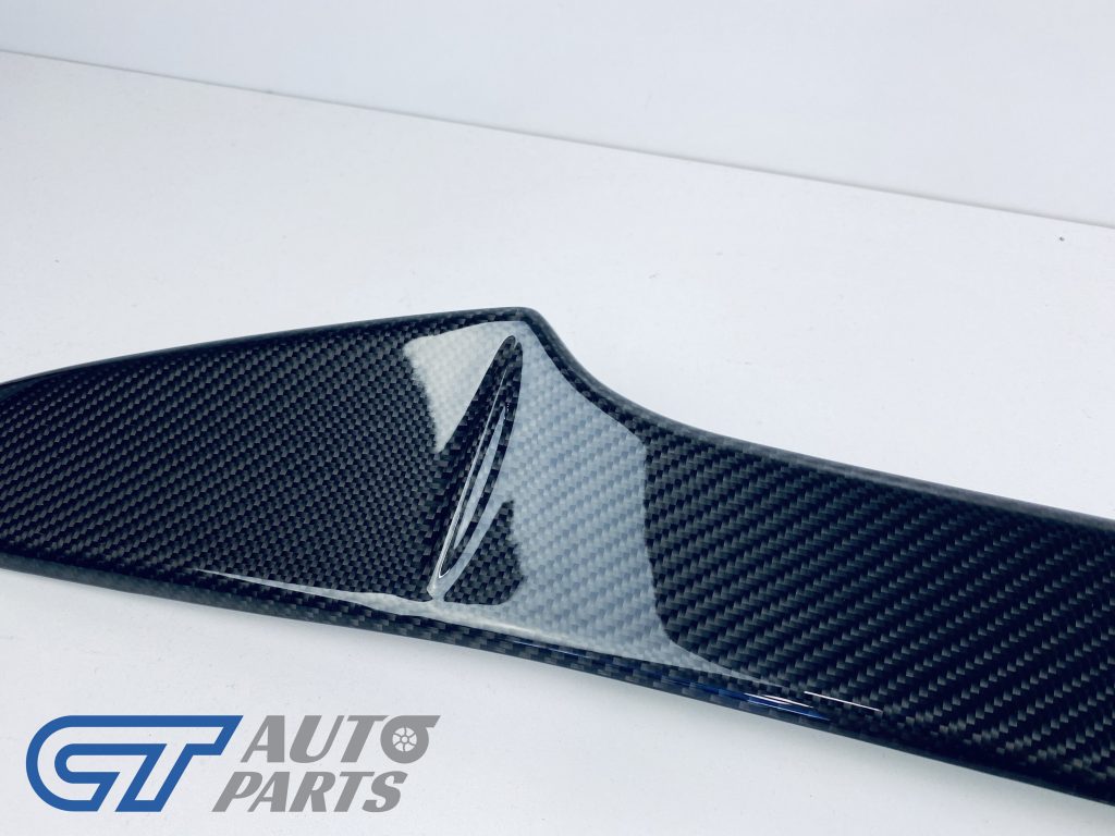 Rowen Style Carbon Fiber Gurney Flap For 08-14 Subaru WRX STI Trunk Spoiler-14070