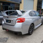 STI Style Trunk Spoiler for MY14-MY20 Subaru WRX STI ABS Painted G1U SILVER 3PC-13607