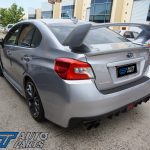 STI Style Trunk Spoiler for MY14-MY20 Subaru WRX STI ABS Painted G1U SILVER 3PC-0