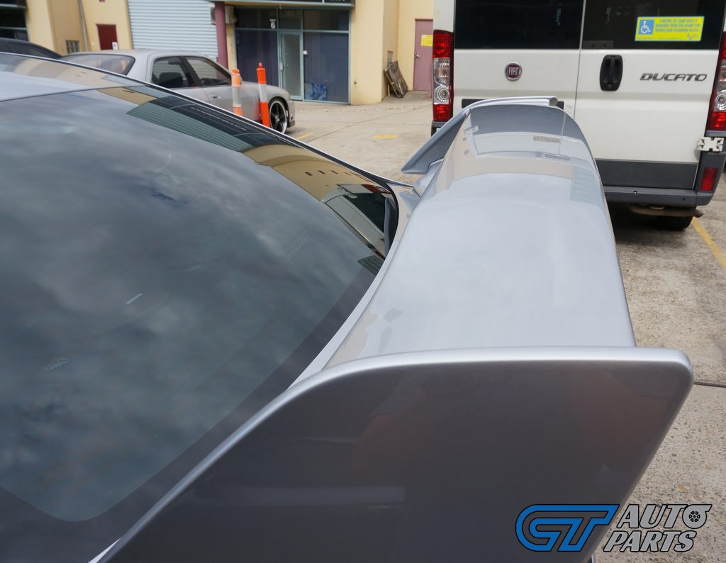 STI Style Trunk Spoiler for MY14-MY20 Subaru WRX STI ABS Painted G1U SILVER 3PC-13609