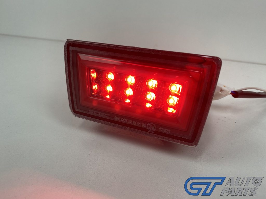 Clear RED White Bar (3in1) V2 F1 Rear Brake/Fog Light for Subaru MY15-MY20 WRX / STI-13902