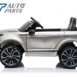 Official Licensed Land Rover Range Rover Evoque Ride On Car for Kids 2 Seats Silver Grey Painted -14422